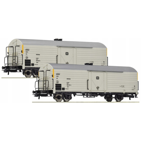 Zestaw 2 wagonów towarowych chłodni Roco 76034 H0